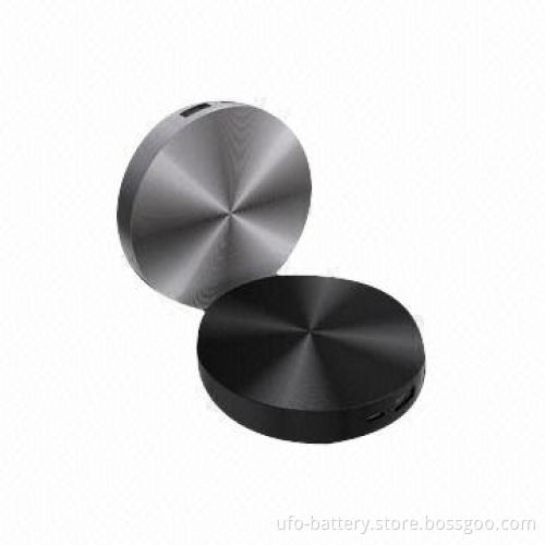 Titanium alloy with spiricle marks and CD appearance power banks